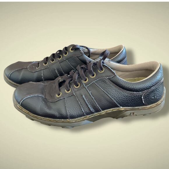 Men's Size 12 DR. MARTENS PEMBRIDGE Brown Leather Casual Lace-Up Minimal Wear - Picture 3 of 11